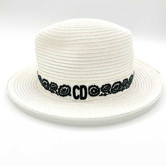 Christian Dior White Mexican Day Hat 